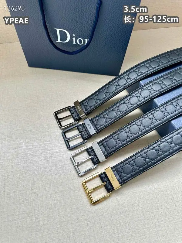 Dior belt 35mmX95-125cm 8L15